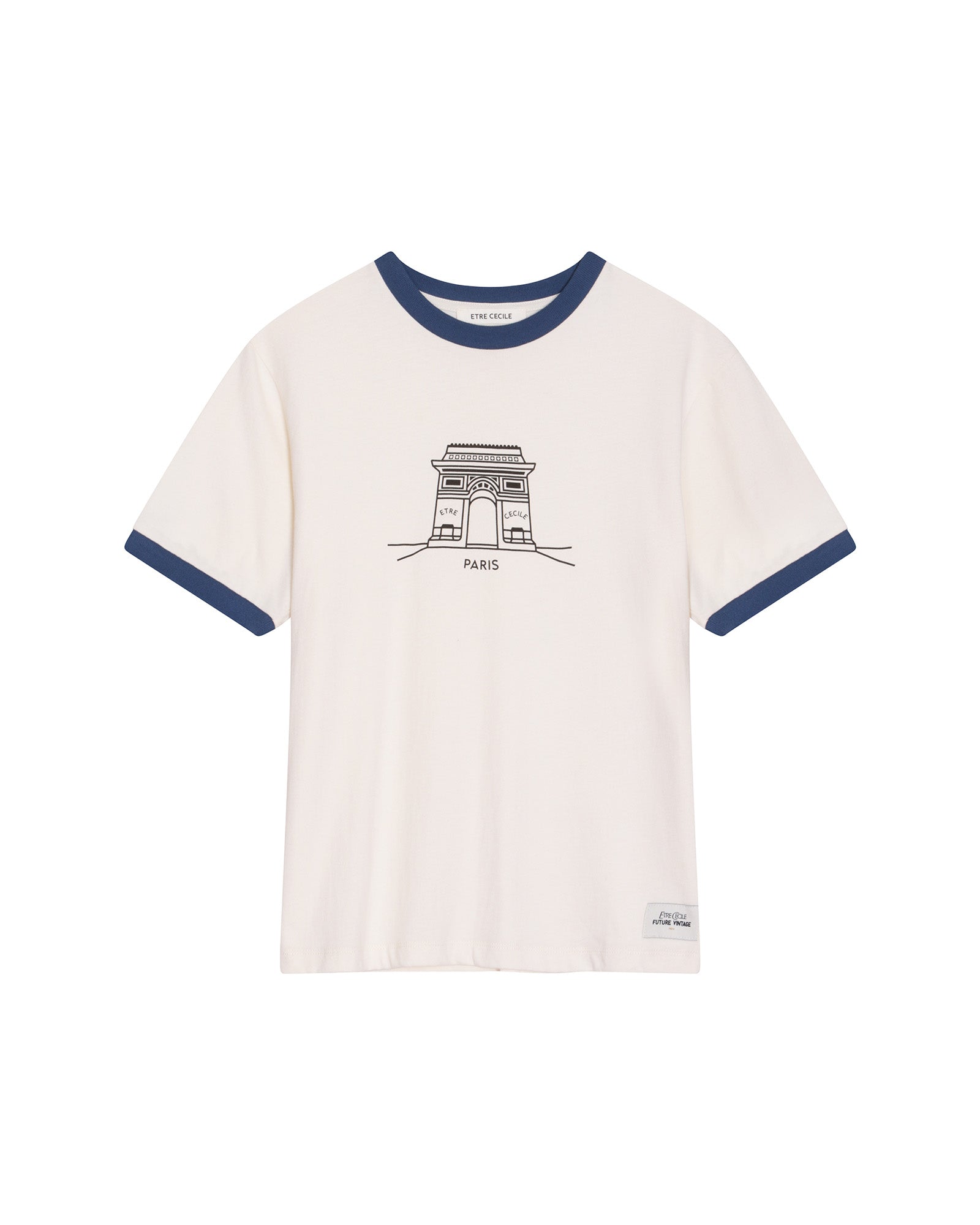 Arc De Triomphe Ringer T-Shirt