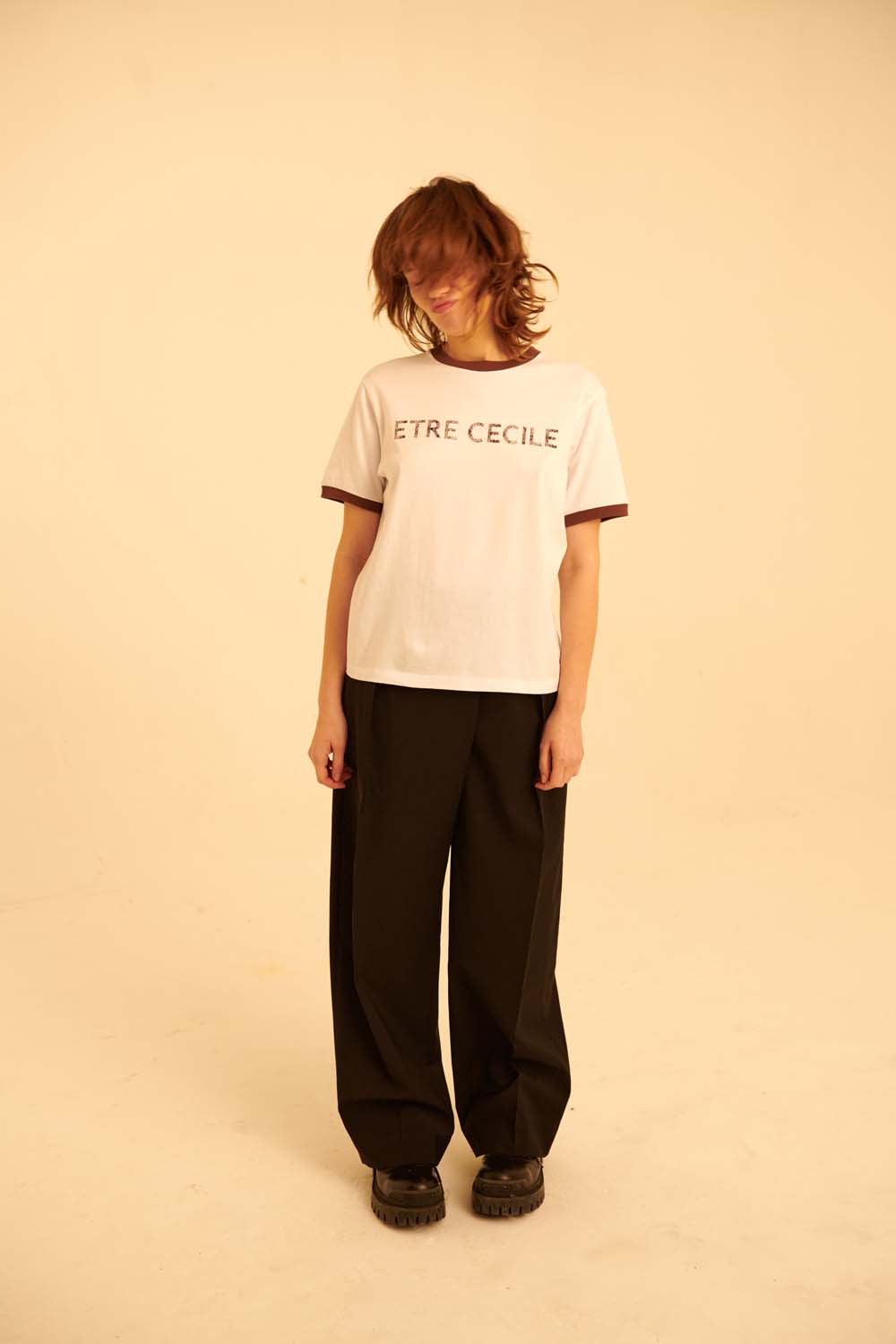 Snake Skin Ringer T-Shirt