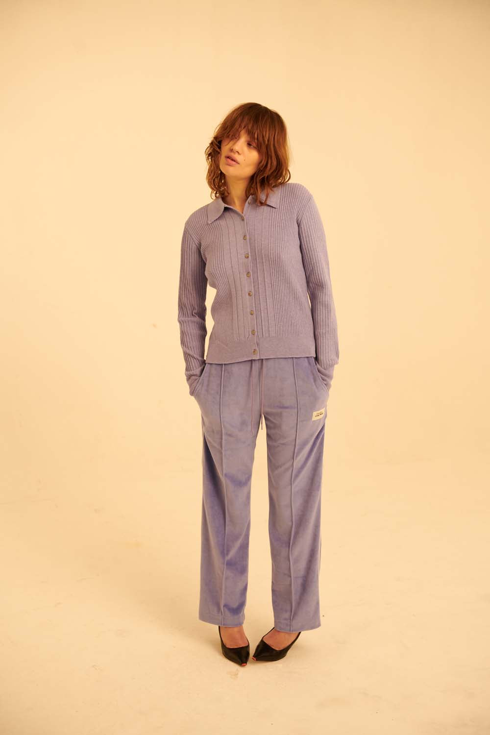 Velour Future Vintage Retro Track Pants