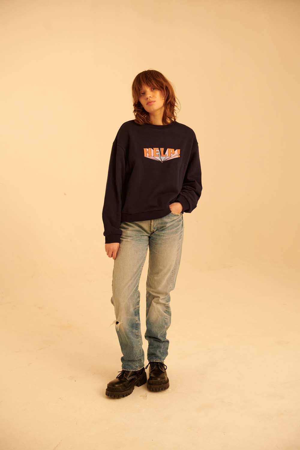 Help Gradient Classic Sweatshirt
