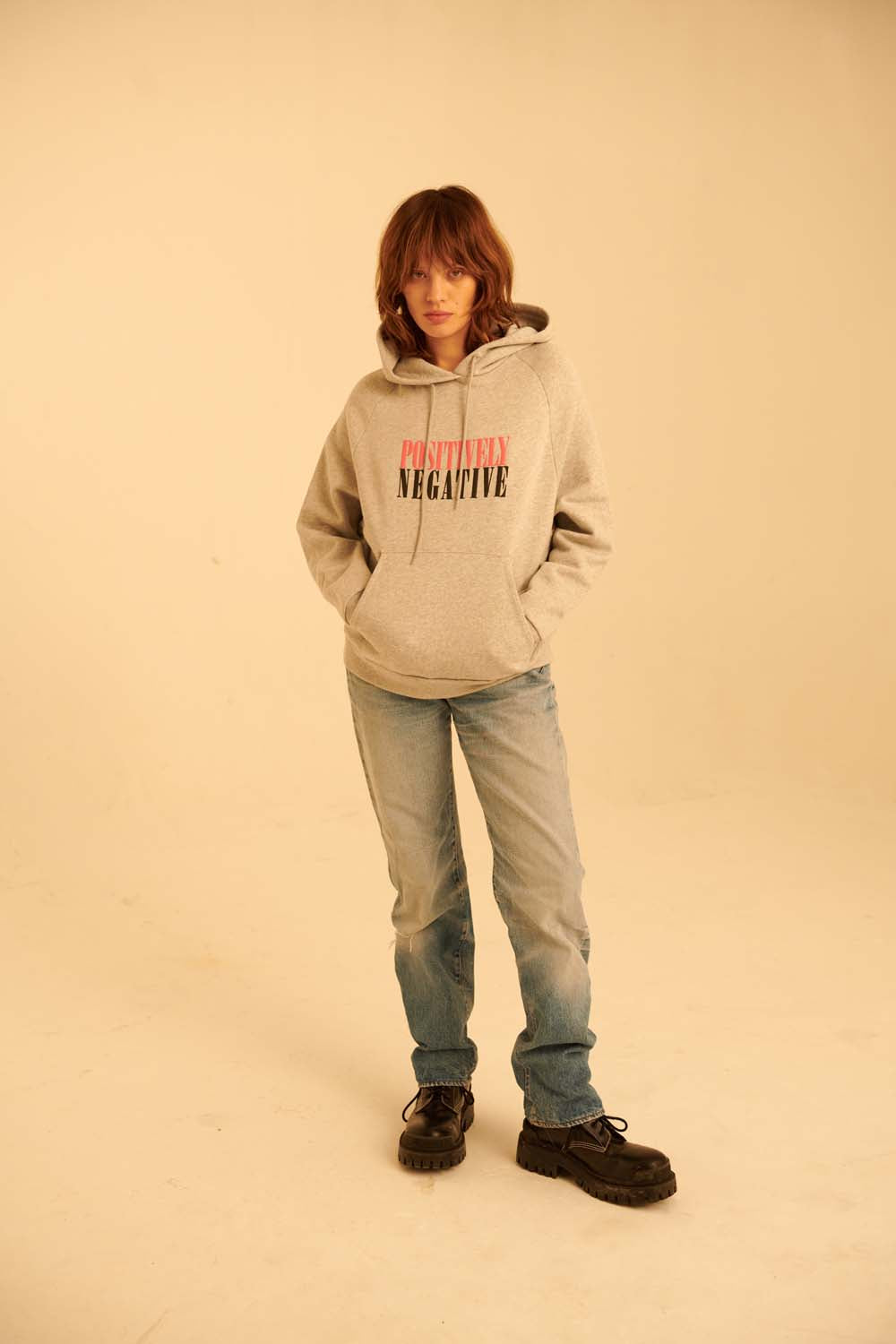 Positively Negative Classic Hoodie