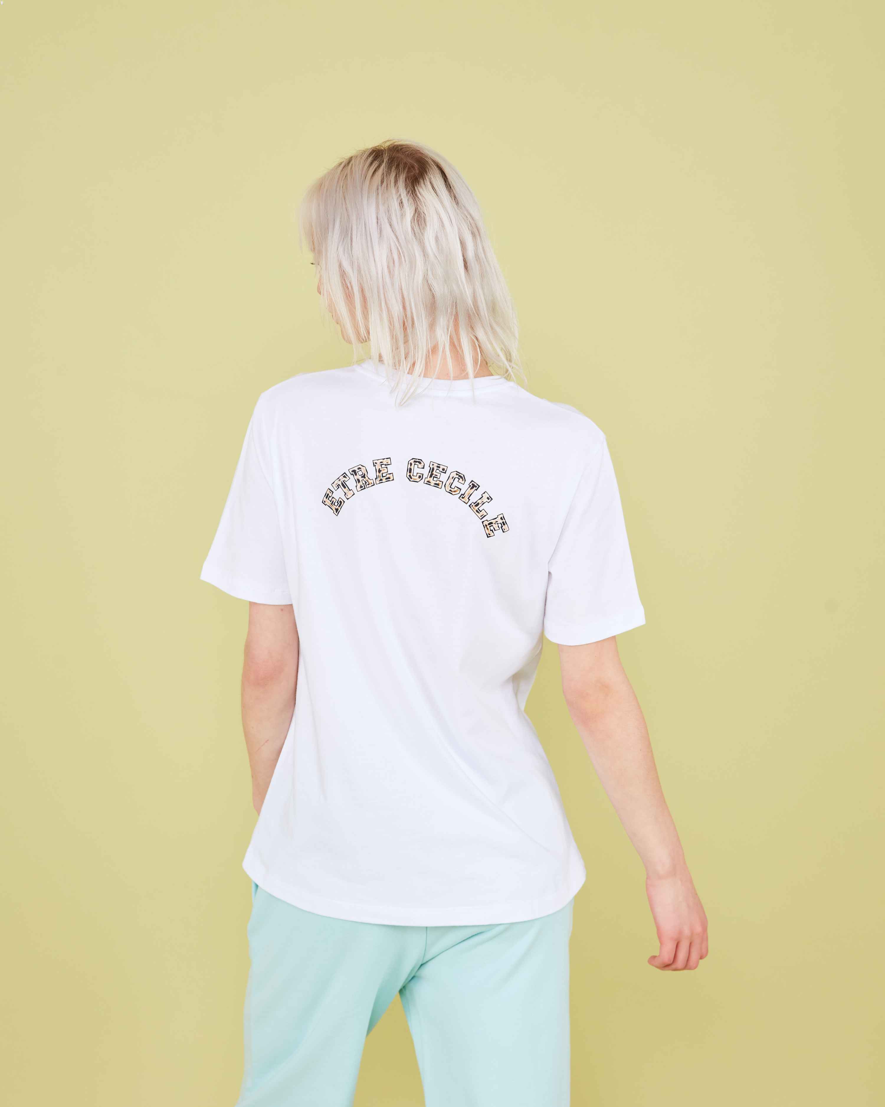 Etre Cecile Varsity Cheetah Classic T-Shirt