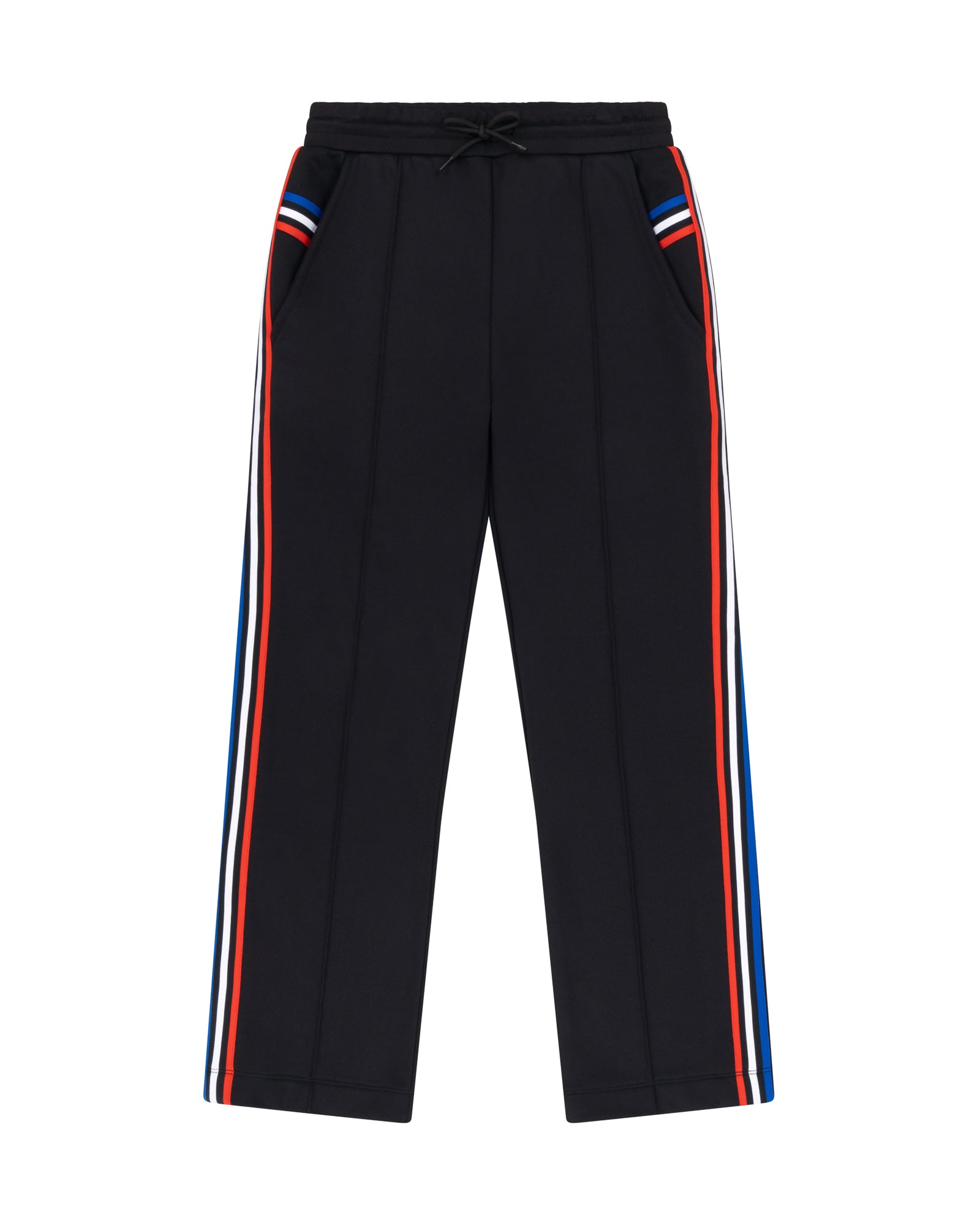 Classic Rib Stripe Retro Track Pants