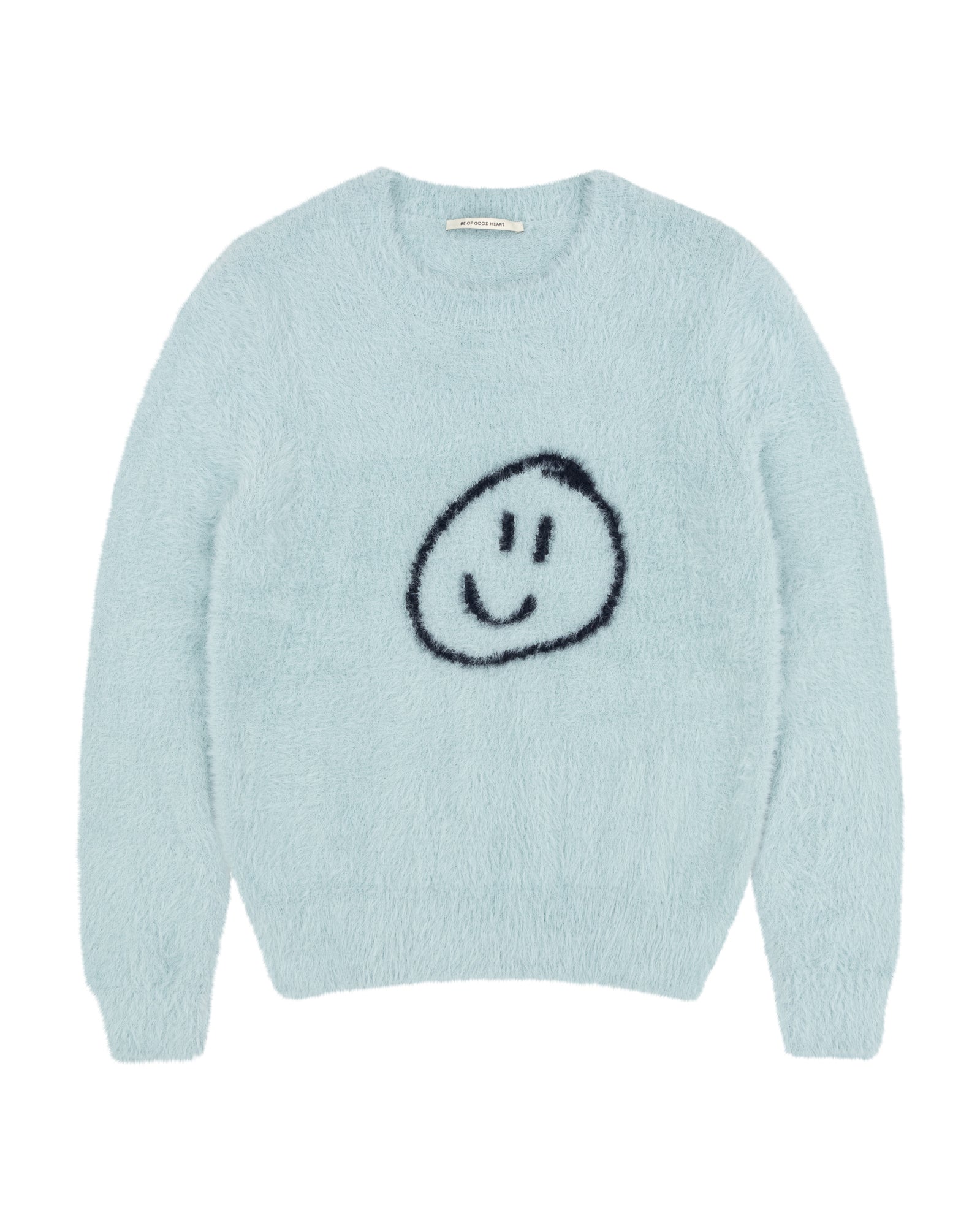 Smiley Fluffy Boyfriend Knit