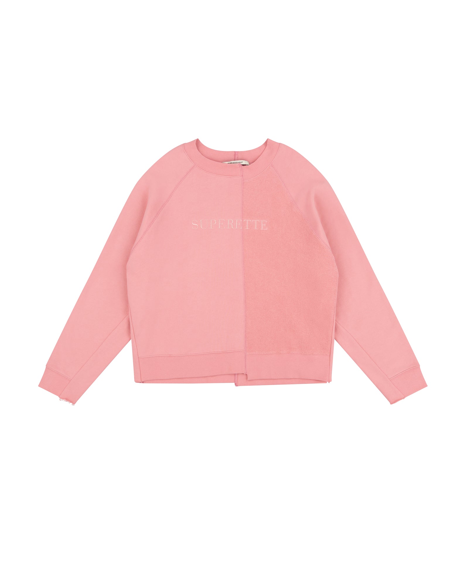 Superette Cropped Deconstructed Sweatshirt