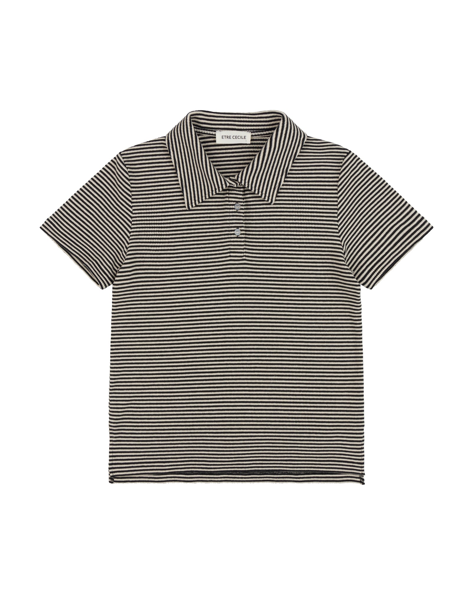 Zig Zag Knitted Polo