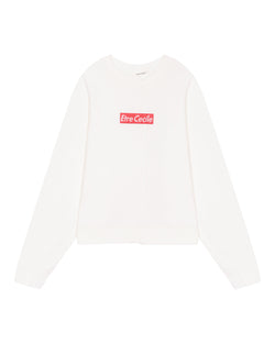 Etre Cecile Cropped Deconstructed Sweatshirt