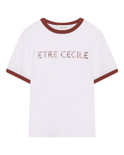 Etre Cecile Snake Skin Ringer T-Shirt