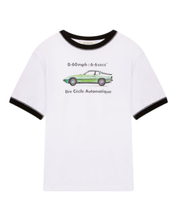 Green Car Ringer T-Shirt