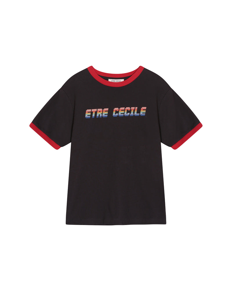 Etre Cecile Rainbow Ringer T-Shirt
