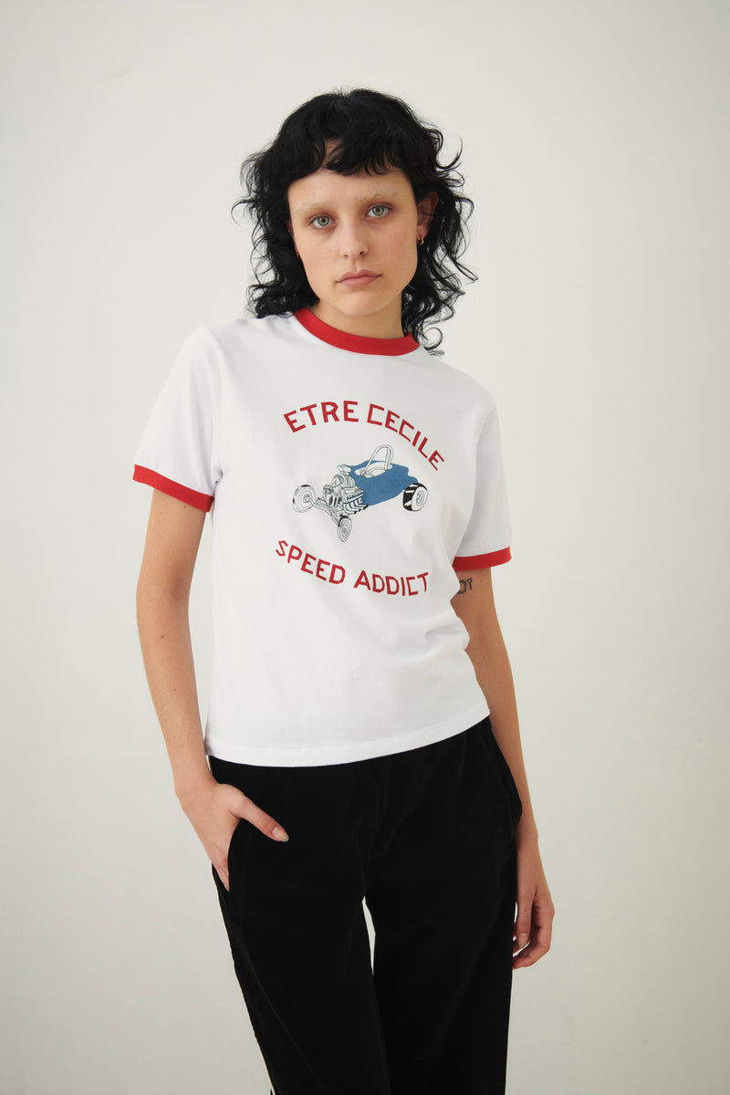 Etre Cecile Speed Addict Ringer T-Shirt