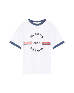 Pardon Moi French Ringer T-Shirt