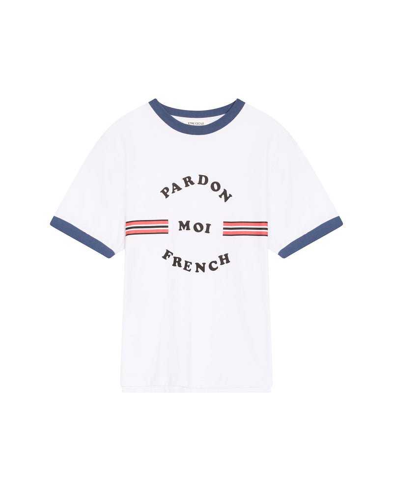 Pardon Moi French Ringer T-Shirt