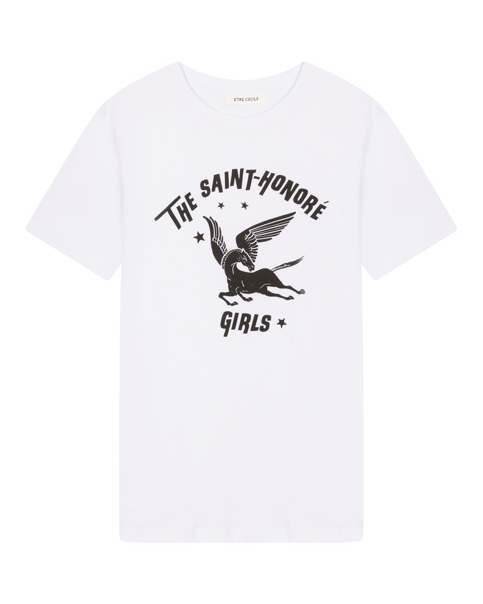 St Honore Girls Classic T-Shirt in White