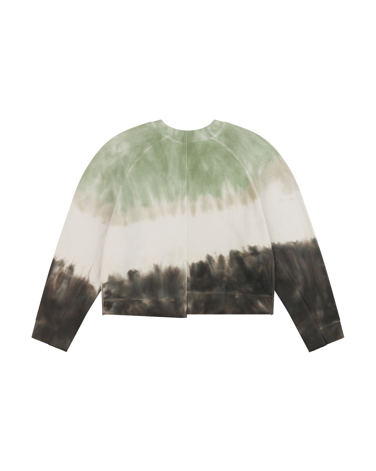Almost Cropped Deconstructed Sweatshirt