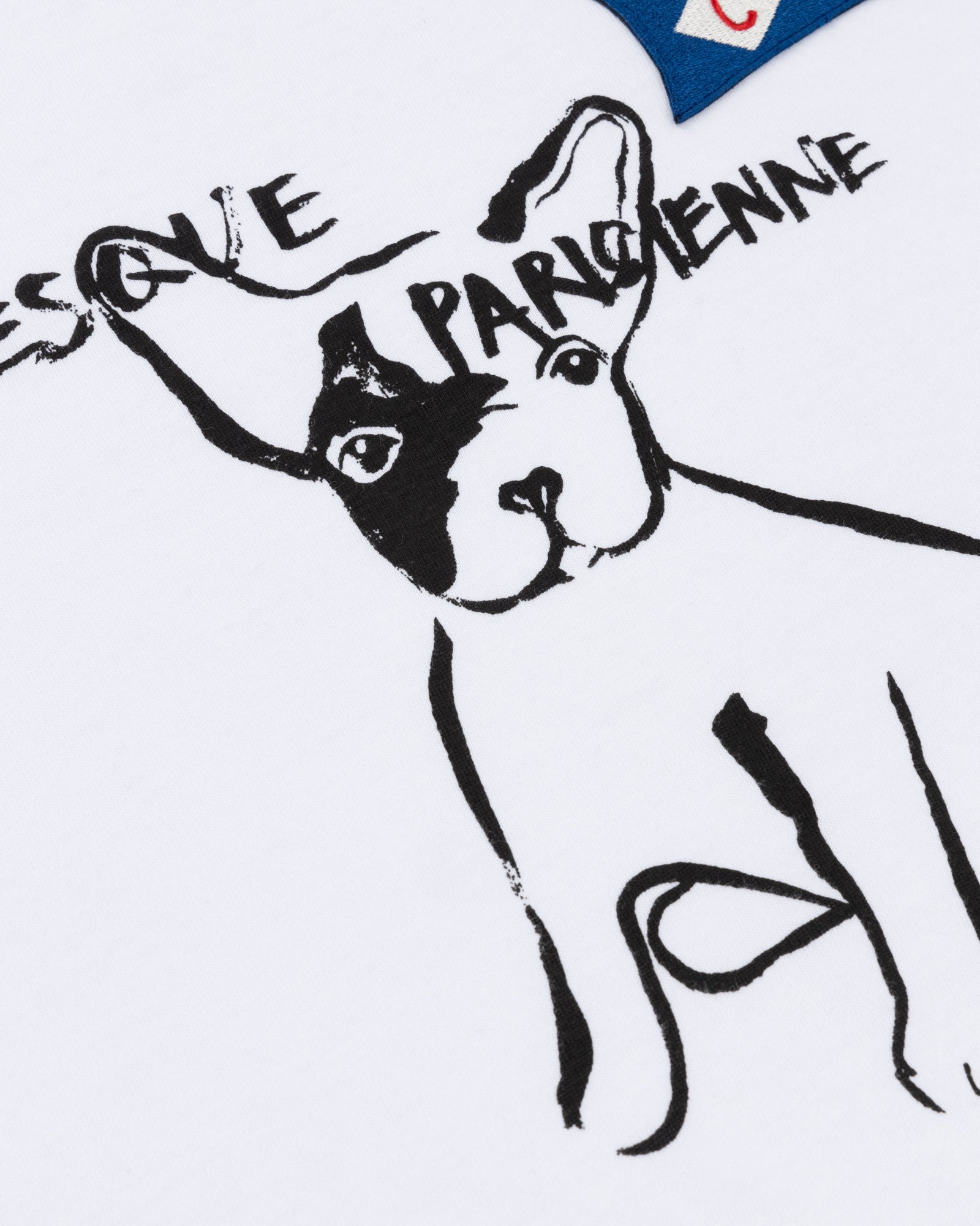 Presque Parisienne Dog Oversize T-Shirt