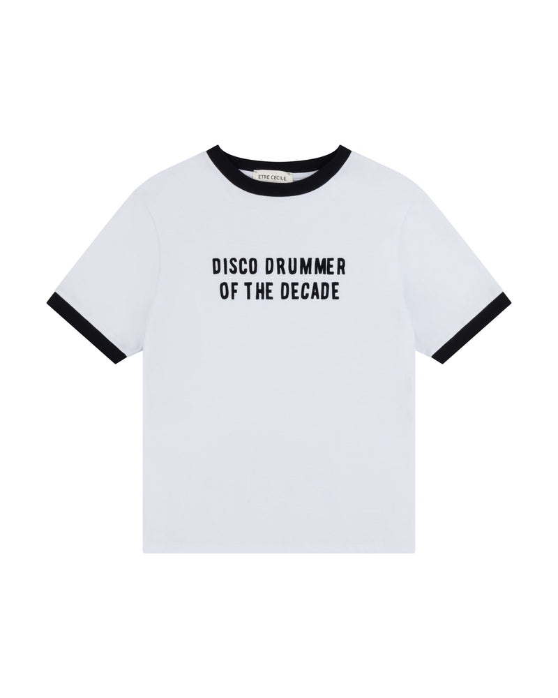 Disco Drummer Of The Decade Ringer T-Shirt