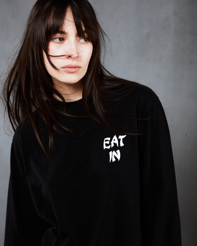 Eat In Take Away Long Sleeve T-Shirt