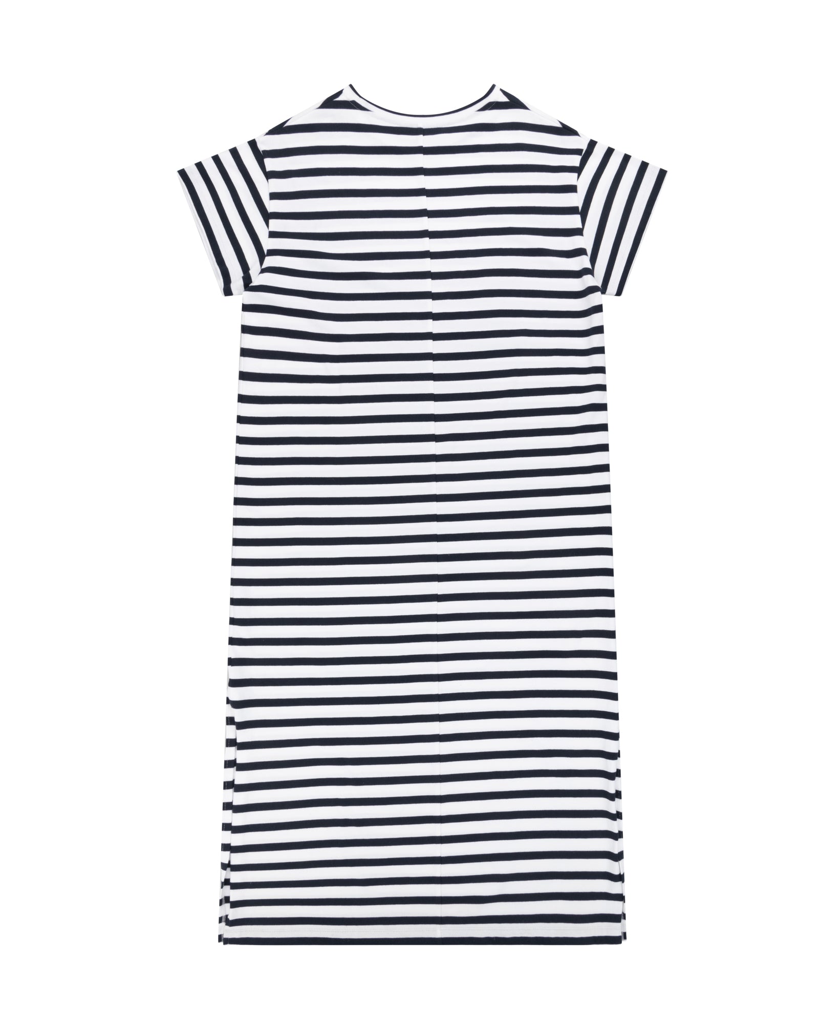 C Flag Badge Short Sleeve Maxi Dress