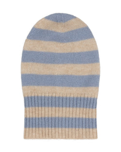 Stripe Mohair Beanie