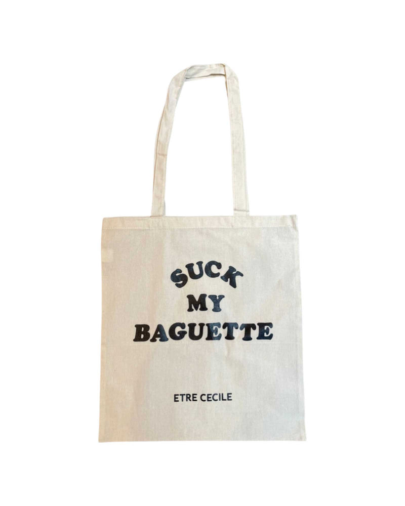 Suck My Baguette Tote Bag