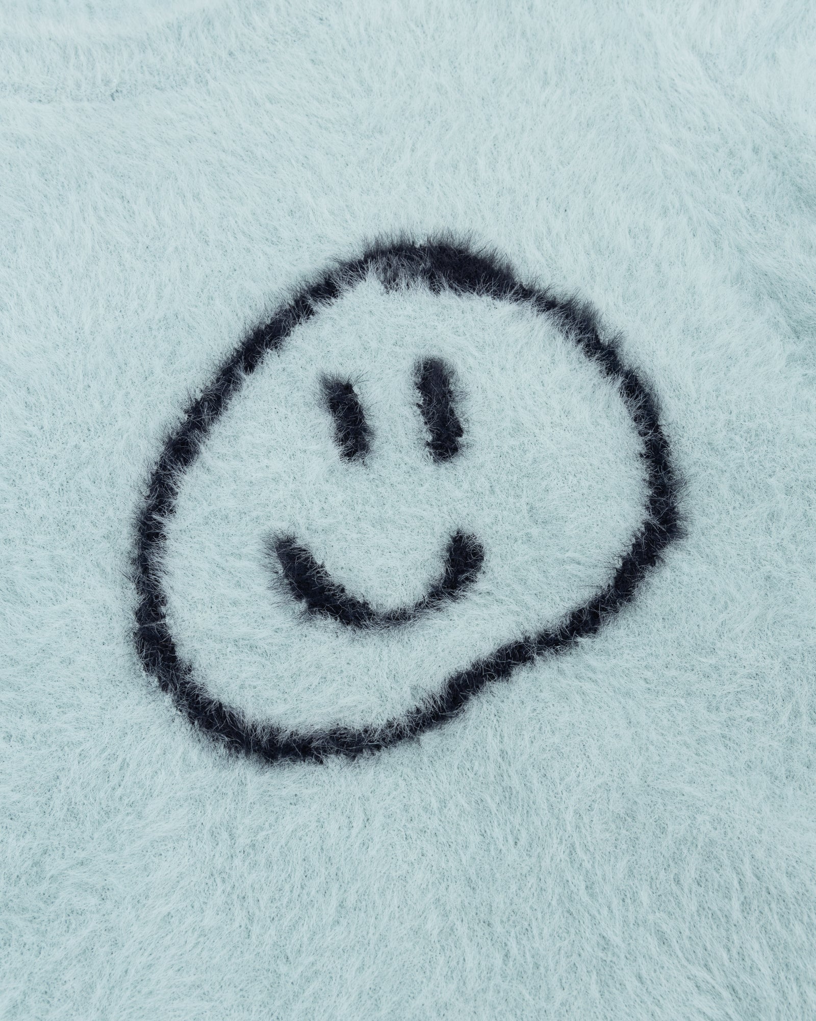 Smiley Fluffy Boyfriend Knit