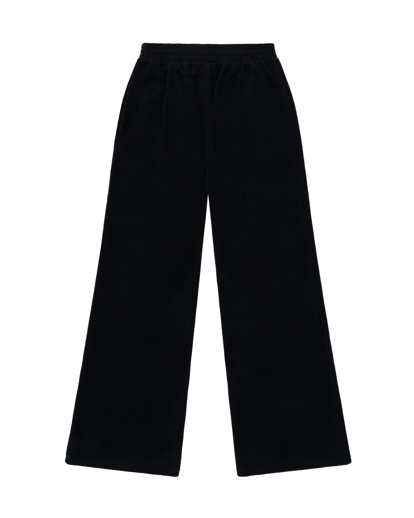 Velour Wide Leg Track Pant