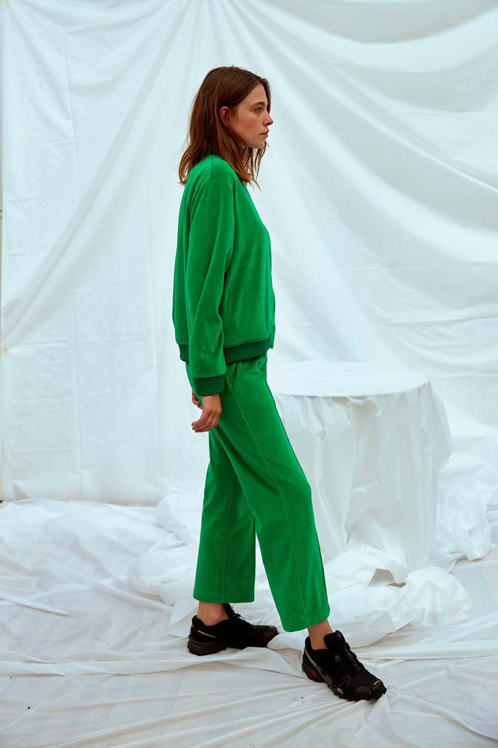 Velour Retro Track Pants